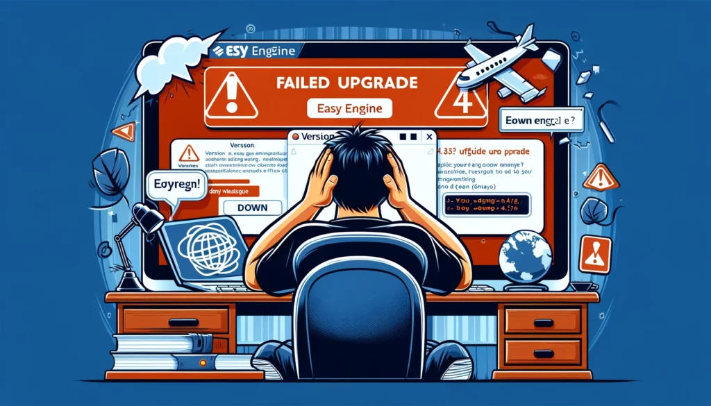Failed to upgrade EasyEngine!