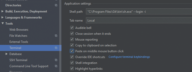 Enable bash terminal in PHPStorm on Windows 10 - ZeroWP